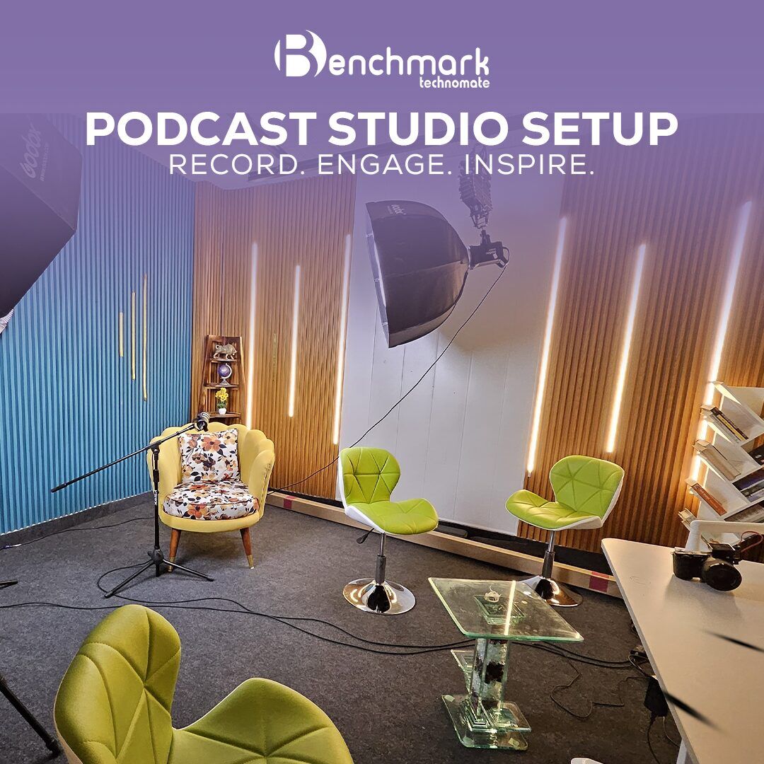 Benchmark Podcast Studio Setup